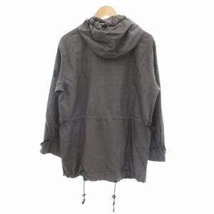 アールニューボールド R.NEWBOLD フーデッドジャケット フード ウール シルク混 M グレー /UD メンズ