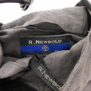 アールニューボールド R.NEWBOLD フーデッドジャケット フード ウール シルク混 M グレー /UD メンズ
