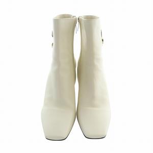 ジミーチュウ JIMMY CHOO MINORI ショートブーツ ロゴ スクエア