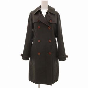 マッキントッシュ MACKINTOSH SCOTLAND トレンチコート ウール ベルト付き 32 カーキ系 /UO レディース