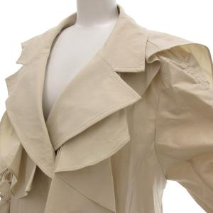 スナイデル SNIDEL 23AW ラッフルフリルトレンチコート ベルト付き 1