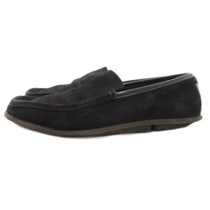 グッチ GUCCI ローファー スリッポン スクエアトゥ スエード 43 28cm 