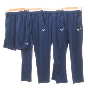 未使用品 ミズノ MIZUNO タグ付き ナビドライニット ロングパンツ ハーフパンツ 4本セット まとめ S ネイビー /UO メンズ