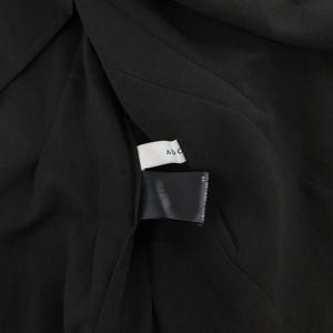 アドーア ADORE 24SS ドライタッチ シアー ブラウス 長袖 38 黒 /UO  