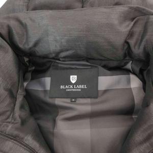 ブラックレーベルクレストブリッジ BLACK LABEL CRESTBRIDGE ダウンジャケット チェック フード付き M グレー /UO メンズ