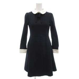 組曲　クミキョク　フォーマルワンピース　ネイビー　紺　子供服 150-170㎝KUMIKYOKU NAVY ワンピース ⁄ 組曲 KIDS | ファッション