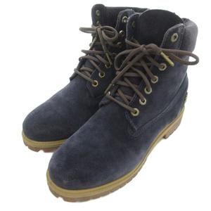 ティンバーランド Timberland C.F. Stead Heritage 6inch Lace Up Waterproof Boot ヘリテージ レースアップ ウォータープルーフ ブーツ スエード 28cm Dark Blue /UO メンズ