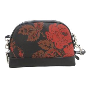 コーチ COACH ドーム クロスボディ ショルダーバッグ フラワープリント 