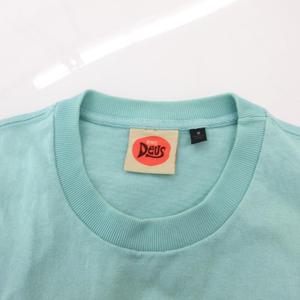デウスエクスマキナ DEUS EX MACHINA Venice ヴェニス 長袖Tシャツ プリント S ターコイズ 青緑系 /UO 
