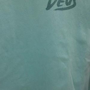 デウスエクスマキナ DEUS EX MACHINA Venice ヴェニス 長袖Tシャツ プリント S ターコイズ 青緑系 /UO 