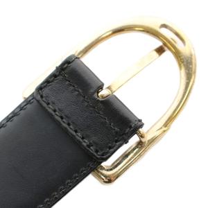 グッチ GUCCI ベルト レザー 80 32 黒 ブラック 163503 492694 /KU ■OH メンズ