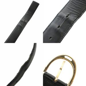 グッチ GUCCI ベルト レザー 80 32 黒 ブラック 163503 492694 /KU ■OH メンズ