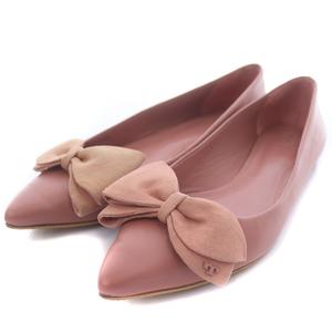 TORY BURCH トリーバーチスエードローファーピンク