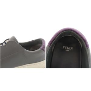 フェンディ FENDI エラスティックバンド スリッポン スニーカー ロゴ 