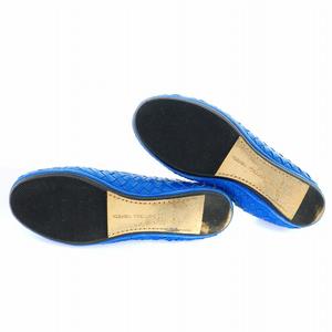 BOTTEGA VENETA フラットシューズ 青 ボッテガヴェネタ フラット