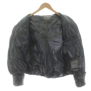 デュベティカ DUVETICA ダウンジャケット ブルゾン ジップアップ ファー ナイロン 38 グレー /KU レディース