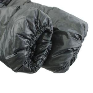 デュベティカ DUVETICA ダウンジャケット ブルゾン ジップアップ ファー ナイロン 38 グレー /KU レディース