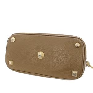 メゾンマルジェラ 11 Maison Margiela 11 Classique Mini ショルダーバッグ ハンドバッグ カウレザー 牛革 茶 ブラウン /TK レディース