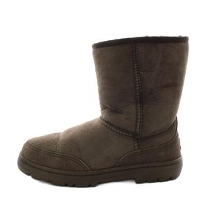 アグ オーストラリア UGG australia ムートンブーツ ショートブーツ 7 茶 ブラウン /AN47 レディース