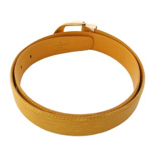 ルイヴィトン LOUIS VUITTON エピ サンチュール プレーンベルト 110/44 黄色 イエロー R10051 /TK ■OH メンズ