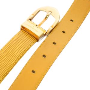 ルイヴィトン LOUIS VUITTON エピ サンチュール プレーンベルト 110/44 黄色 イエロー R10051 /TK ■OH メンズ