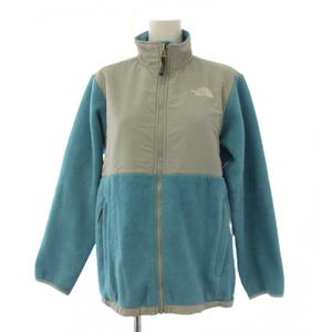 ザノースフェイス THE NORTH FACE ジップアップパーカー デナリジャケット フリース XL 水色 グレー /BM レディース