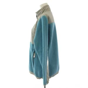 ザノースフェイス THE NORTH FACE ジップアップパーカー デナリジャケット フリース XL 水色 グレー /BM レディース
