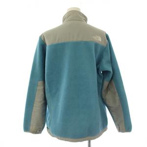 ザノースフェイス THE NORTH FACE ジップアップパーカー デナリジャケット フリース XL 水色 グレー /BM レディース