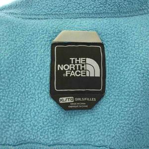 ザノースフェイス THE NORTH FACE ジップアップパーカー デナリジャケット フリース XL 水色 グレー /BM レディース