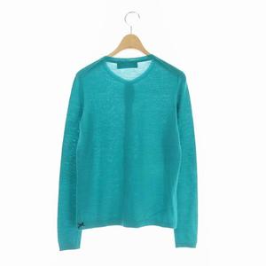 未使用✨現行ボックスタグ　ポールスミス Vネックカーディガン　長袖　グリーン　M ポールスミス ブラック レーベル Paul Smith BLACK LABEL