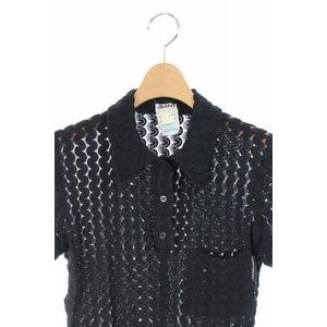 ドルチェ＆ガッバーナ レースシャツ 黒 XS ドルチェ＆ガッバーナ レースシャツ 黒 XS DOLCE&GABBANA 【美品