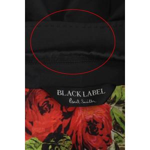 【新品タグ付】Paul Smith BLACK LABEL 40 花柄 ブラック Drawing Floral” Tシャツ