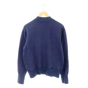 エヴィス EVISU YAMANE ブルゾン デニム スウェット 切替 38 紺 /MN