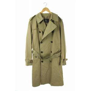 バーバリー BURBERRY トレンチコート ロング ベルト付き LL