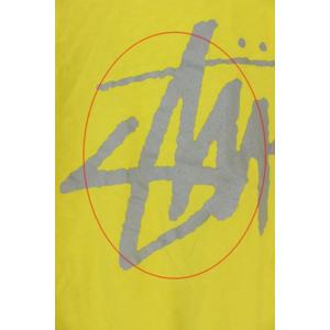 Stussy ドラゴンプリント Tシャツ クリーム色 紺タグ オールドステューシー stussyドラゴンプリント 白 T