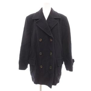 バーバリーズ Burberrys ヴィンテージ Pコート ピーコート 7 紺 ネイビー /UO ■GY06 レディース