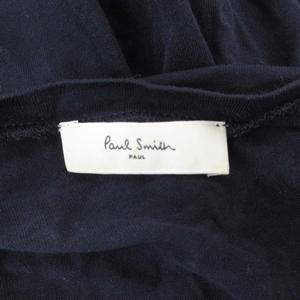 ポールスミス PAUL SMITH Tシャツ カットソー M 半袖 花柄 プリント 白 ホワイト 紺 ネイビー /AE ■GY06 レディース