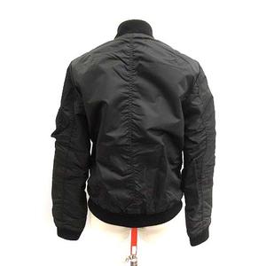 31万 マークジェイコブス レザー ジャケット XS ブルゾン パッド 黒 ジャケット ライダースジャケット オーバーサイズ フェイクレザー