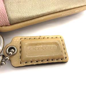 コーチ COACH アクセサリーポーチ パッチワーク シグネチャー 