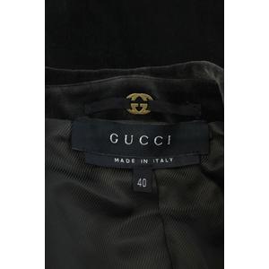 グッチ GUCCI スーツ セットアップ 上下 ベロア ジャケット テーラード 