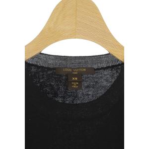 ルイヴィトン LOUIS VUITTON ワンピース 膝丈 七分袖 ニット レース 