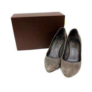 ルイヴィトン LOUIS VUITTON パンプス パドロックモチーフ ポイン 
