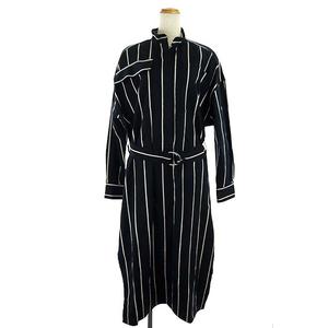 セリーヌ CELINE ワンピース ドレス シャツワンピ ロング マキシ 長袖 