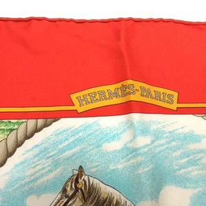 【HERMES】カレ 90 スカーフ オートゥイユの五月 シルク100％ エルメス HERMES スカーフ カレ90 オートゥイユの5月 auteuil en