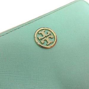 トリーバーチ グリーンレザー 長財布 トリーバーチ TORYBURCH 長財布グリーンレザー 緑革 ラウンド