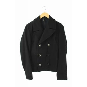 Dior homme ディオール オム Pコート 44 ブラック ディオールオム Dior HOMME 11AW ピーコート Pコート ショート 44 黒