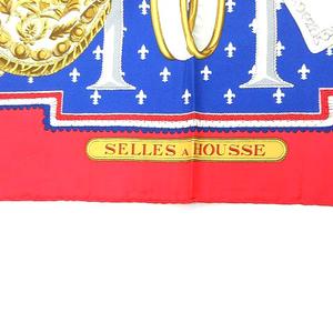 エルメス HERMES スカーフ カレ90 SELLES A HOUSSE カバーへの