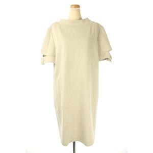 アドーア Adore 17ss 膝丈ワンピース 半袖 36 ライトグレー Ys Os レディース 170 ベクトルパーク