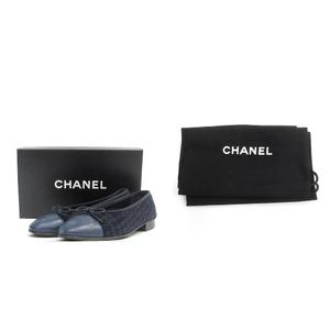 シャネル CHANEL バレエシューズ パンプス ココマーク ツイード