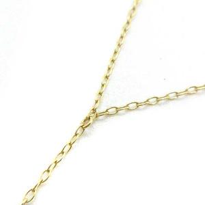 アーカー AHKAH ネックレス ペンダント ドロップパールチェーン